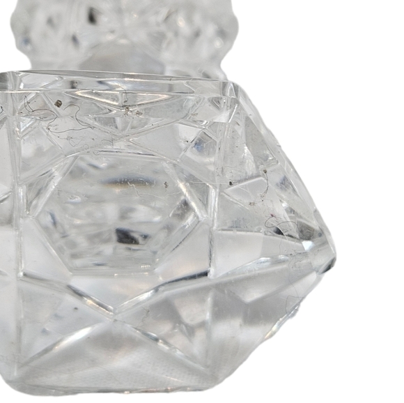 Vintage Handmade Cut Crystal Salt Shaker Made in‎ Germany  N53 - Picture 3 of 13
